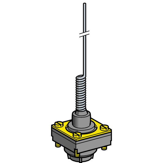 Varilla Flexible Resortada de Marca Schneider Electric de Serie OsiSense XC (ZCKD06). Es Compatible con XCKM y XCKL.